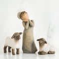 thumbnail image 1 of ⚡ Big Sale ! Tree Little Shepherdess Hand Painted Figures 3 Piece Set, 1 of 4