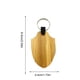 thumbnail image 5 of Bewildely Llavero Rectangular Redondeado Rectángulo DIY Llaves Anillo geométrica Personalización Ornamento Mujeres Hombres Exquisito Artesanía Como se muestra Bewildely HA074033-01, 5 of 6