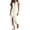 White, variant on YuXingFu Seersucker Dress Women Maxi Square Neckline Plus Size Womens Dress Sleeveless Wrap Long Casual Summer White S