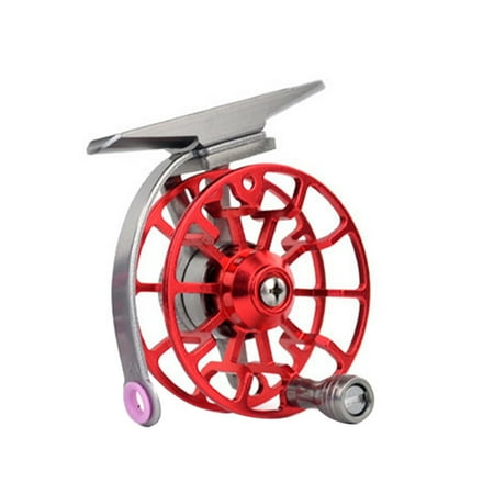 TIHLMK Aluminum Fly Fishing Reel Diameter 55mm Size Right or LeftHand Retrieve