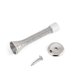 thumbnail image 4 of 12 Pack Spring Door Stopper With Rubber Bumper Satin Nickel 3-1/8" Flexible Spring Heavy Duty Wall Door Stop Low Mounted Door Bumper, 4 of 5
