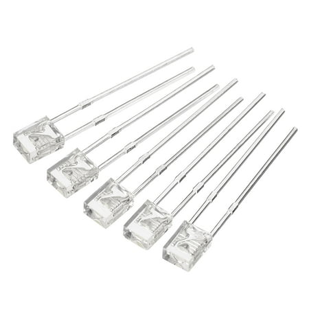 

Uxcell 2x3x4mm Rectangular Bright Clear Light LED Lamp Bulb Yellow 200 Pack