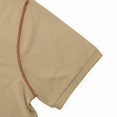 thumbnail image 6 of Men's Short Sleeve Henley Pullover Light Weight Tee Shirts Button Shirt Top for Summer Casual Khaki XL, 6 of 9