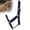 Black, variant on Jeffers Equine Mini Horse Halter – 3/4" Nylon Adjustable Halter for Miniature Horses, Ponies, Under 200 lbs – Heavy Duty Hardware, Secure Fit for Training, Turnout, Grooming, Travel – Black
