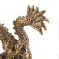 thumbnail image 4 of Ornements de dragon porte-bonheur en laiton, artisanat, décorations de bureau pour la maison, le bureau, collection, cadeau, 4 of 4
