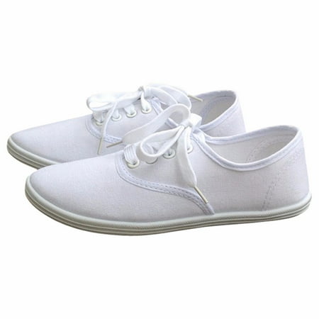 Womens Canvas Casual Flats Shoes | Walmart Canada