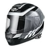 AHR Full Face Bluetooth Motorcycle Helmet DOT Bluetooth 5.0 Headset Intercom L
