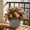 Gray, variant on Ovzne Ripples Circular Flower Pot – Modern Lightweight Planter with Drainage for Succulents Indoor Plants