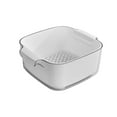 thumbnail image 4 of Escurridor de frutas de cocina Gloria para Verduras frutas carne limpieza mezcla Cesta de lavado cuenco escurridor Blanco, 4 of 9