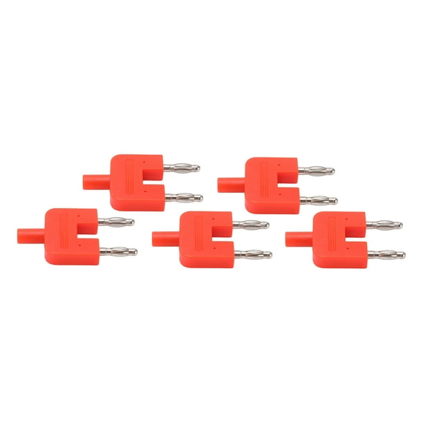 Conector de clavija de plátano dual NikouMX 5 piezas herramienta