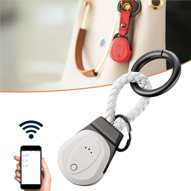 Sidaley Dispositivo antipérdida Llavero Localizador inteligente de baja potencia para niños mayores Mascotas Buscador de objetos Bluetooth inteligente Electrónica No.9