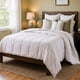 thumbnail image 1 of Edredón Duvet Essential Nooz Microfibra Verano Matri/queen Blanco, 1 of 9