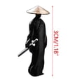 thumbnail image 3 of Adorno de Personaje de Artes Marciales, Diseño Youxia de Estilo Antiguo, Temática de Espíritu Caballeroso, Decoración de Escritorio, Accesorio para Coche, Símbolo de Coraje y Honor, Tamaño Miniatura,, 3 of 7