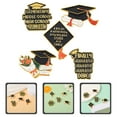 thumbnail image 2 of 5pcs Graduation Lapel Pin Graduate Enamel Pin Metal Lapel Pin Backpack Brooches, 2 of 6