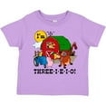 thumbnail image 3 of Inktastic Three-i-e-i-o Boys or Girls Toddler T-Shirt, 3 of 5