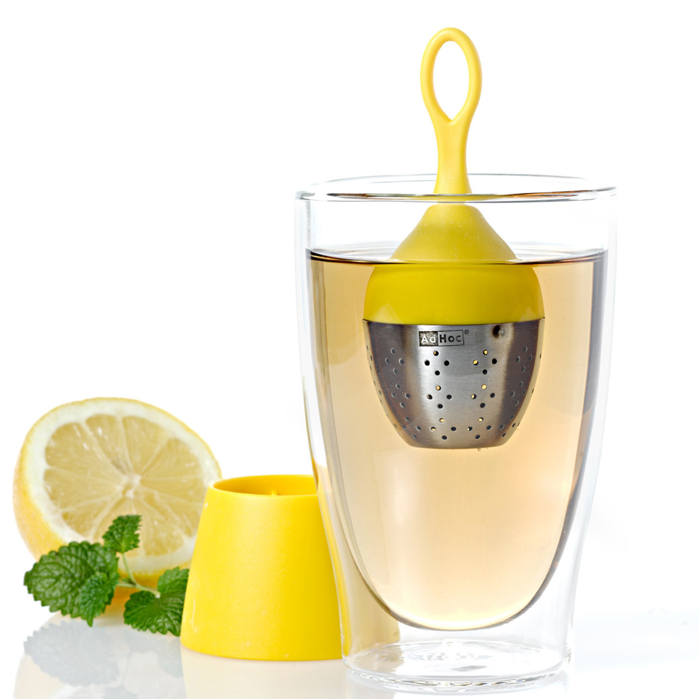 Ad Hoc Floatea Floating Tea Infuser Yellow