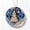 A, variant on Flat Acrylic Christmas Hanging Decoration 3.94in– Vintage Quilling-Style Snowman Moon Snowflake Charm for Seasonal Gift Giving