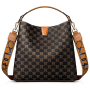 Satchel Purse Women Handbags Vintage Leather Shoulder Bags Top Handle Tote Bags Female Fashion Casual Portable Elegant