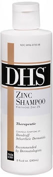 DHS Zinc Shampoo, 8 Fl. Oz