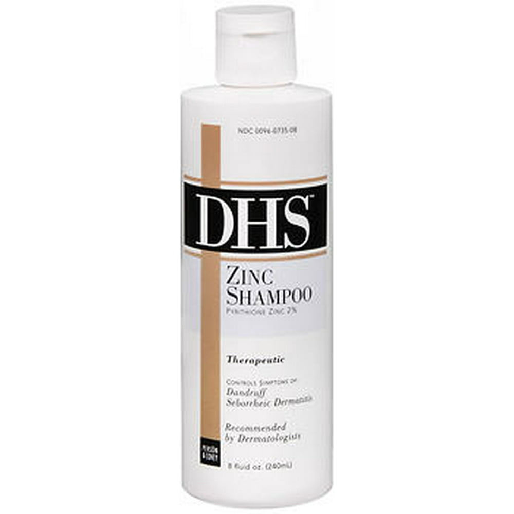 DHS Zinc Shampoo, 8 Fl. Oz.