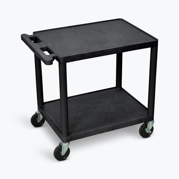FSE 373-LP26E-B 26"H AV Cart - Two Shelves Electric