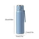 thumbnail image 3 of Xihbxyly Vaso Aislante de Acero Inoxidable 316 de Grado Alimenticio, Hermético y Portátil, Mantiene Las Bebidas Calientes o Frías, Ideal para Viajes Escolares, 400 G de Peso, Tamaño 7 X 7 X 25 Cm., 3 of 6