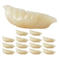 thumbnail image 1 of Mini Dumplings de Simulation 15 Pcs pour Ornement Alimentaire de Cuisine et Réalisation de Films PVC Blanc, 1 of 8