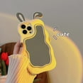 thumbnail image 5 of Kawaii Phone Cases Apply to iPhone 13 Pro Max,Cute Cartoon Bunny Phone Case with Mirror Rabbit Phone Case 3D Case Soft Silicone Shockproof Cover Women Girls for iPhone 13 Pro Max, 5 of 7