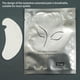 thumbnail image 5 of Seitruly Parche de papel para extensión de pestañas, 1 par, almohadillas adhesivas transpirables para debajo de los ojos, parches adhesivos para ojos, Cuidado de ojos Plata Seitruly CE014481-01, 5 of 6