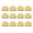 Apricot, variant on Oasiva Guitar String Bridge Beads String Fasteners 3 Hole Plastic Guitar String Ties