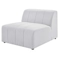 thumbnail image 1 of Sofa Middle Chair, Fabric, Ivory White, Modern Contemporary Urban Design, Living Lounge Room Hotel Lobby Hospitality, 1 of 8