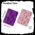 thumbnail image 3 of Food Grade Silicone Halloween Baking Mold - Purple Spider Style - 95G Daily pastry shaping making,biscuit moulds,Stainless steel-C, 3 of 4