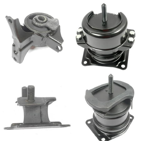 2002 Acura Mdx Transmission - CF Advance For 00-03 Acura CL TL 3.2L FWD Automatic Engine Motor & Transmission Mount Set 4PCS 2000 2001 2002 2003 4519 6552 4507 6579