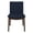 Blue, variant on Valentine Mid-Century Modern Light Gray Fabric Dining Chair Set of 2