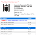 thumbnail image 2 of Automatic Transmission Filter Kit - Compatible with 1987 - 1991 GMC R1500 Suburban 1988 1989 1990, 2 of 2