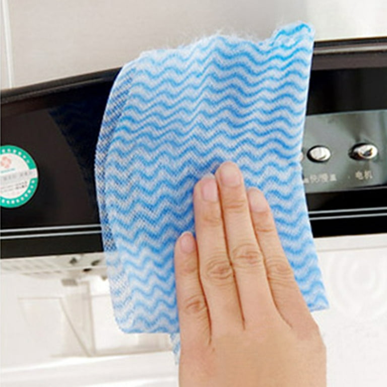 Disposable Dish Cloth Non-stick Oil Non-woven Cleaning Rag For Kitchen,  Table And Dishes