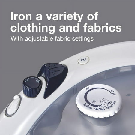 Proctor Silex - Nonstick Iron with Auto Shutoff - Gray