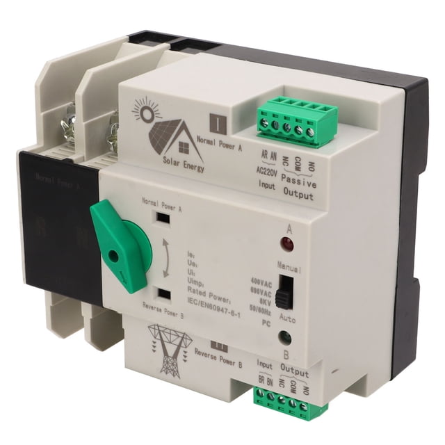 Interruptor de transferencia automático BuyWeek de doble potencia