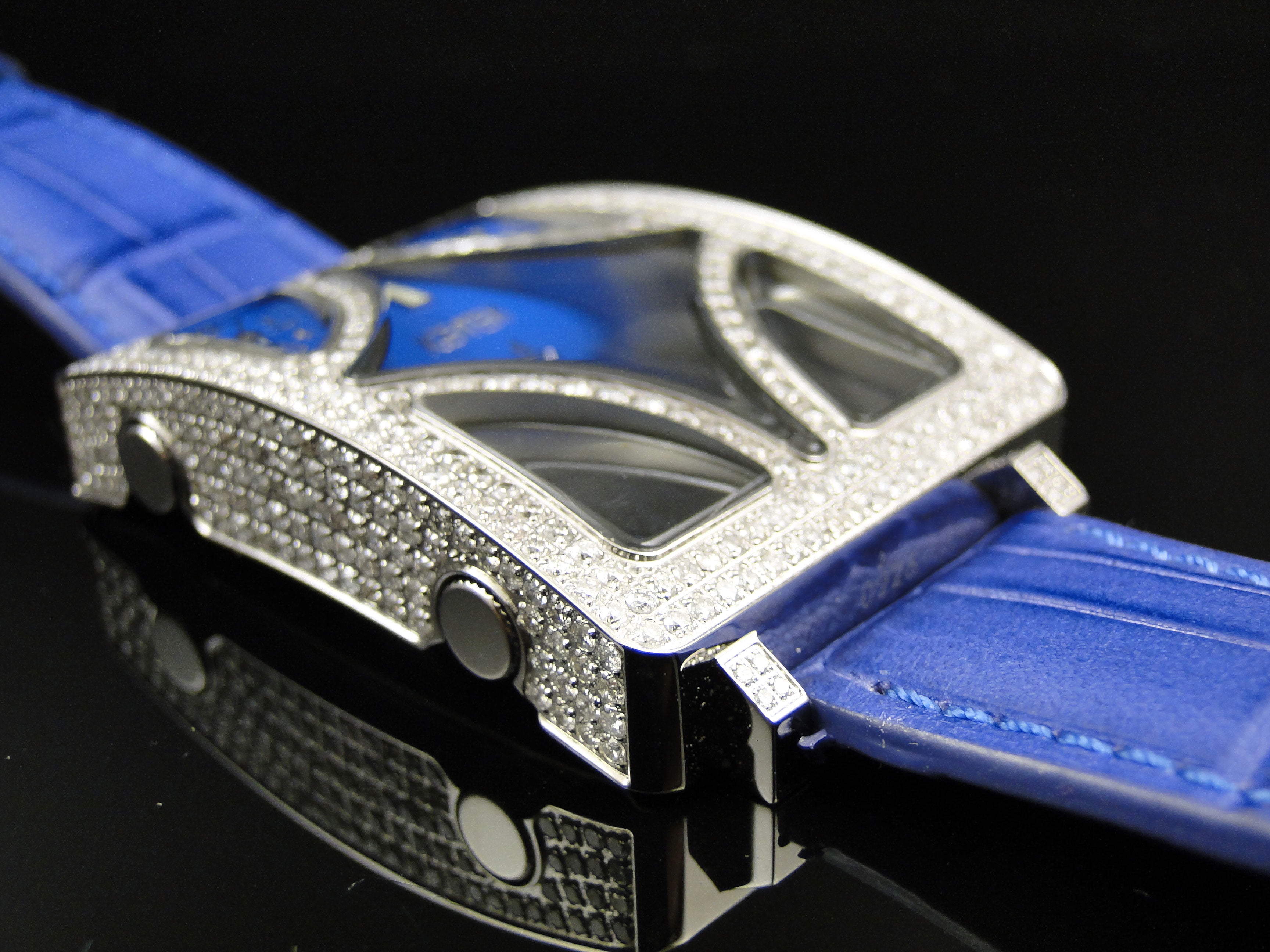 Other Ice Tek Quintempo II Diamond Watch 7.5 Ct Blue - Walmart.com