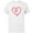 White, variant on Marvel WandaVision To Grow Old In Vision Heart - Short Sleeve Cotton T-Shirt for Adults - Customized-Black