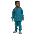 thumbnail image 2 of Jan & Jul Toddlers Boys Girls Breathable Active Fleece Pants (Blue Spruce, 3T), 2 of 5