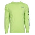 thumbnail image 2 of Bimini Bay Outfitters Hook M' Men's Long Sleeve - Shirt Bass Lime, 2 of 2