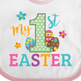 thumbnail image 4 of Inktastic My 1st Easter Boys or Girls Baby Bib, 4 of 4