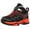 Red, variant on TIREOW Boys Girls Hiking Sneakers Running Walking Climbing Sneaker Trainers Kids Anti-Slip High Top Lace-up Athletic Shoes Fall Winter Outdoor Snow Shoes