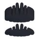thumbnail image 3 of 20x Insertos reutilizables con forma corona béisbol, fieltro suave, multifuncionales, fáciles usar, accesorios protectores para gorras, forro Negro L, 3 of 8