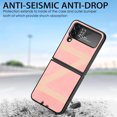 thumbnail image 4 of Dteck For Samsung Galaxy Z Flip4,6.7 inch,Shockproof Folding Slim PC Case Cover Support Wireless Charging,Pink, 4 of 6