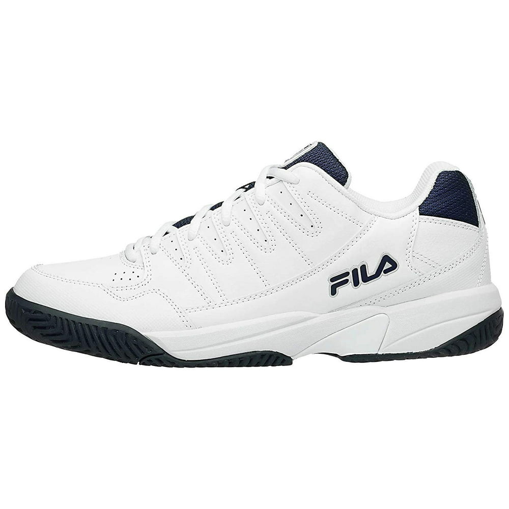 FILA - Fila Double Bounce PB Mens Tennis Shoes (9) White/Navy - Walmart ...