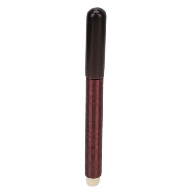 Pincel portátil de fibra artificial con punta redonda para lápiz labial, pincel pequeño para corrector.