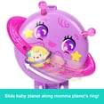 thumbnail image 4 of Polly Pocket Planet Polly Compact Playset with 1 Micro Doll and Pet Puppy, Travel Toy with Themed Accessories, 4 of 7