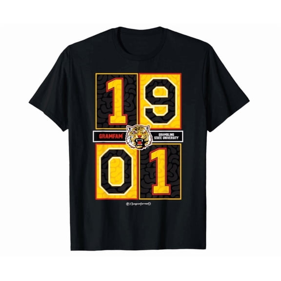 Grambling State University, Gsu Tigers Concrete Date Hbcu Shirt Unisex S-5Xl Hot Trending Shirt, Vintage Birthday Gift